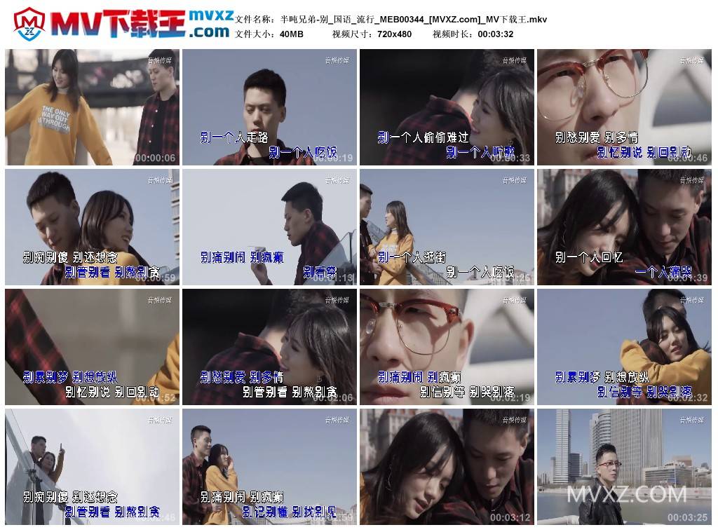 半吨兄弟-别_国语_流行_MEB00344